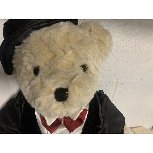 JC Penny Year 2000 26" Bear Holiday Collection Plush Staffed Toy Animal - Picture 4 of 9